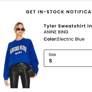 Anine Bing crewneck